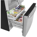 GE 25.6-cu ft French Door Refrigerator with Ice Maker (Fingerprint-Resistant Stainless Steel) ENERGY STAR