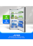 Midea 50/50 Flex 3 Way Convertible Upright Freezer/Refrigerator 20-cu ft Garage Ready Frost-free