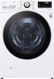 LG TurboWash 360 4.5-cu ft High Efficiency Stackable Steam Cycle Smart Front-Load Washer (White) ENERGY STAR