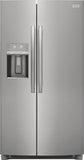 Frigidaire Gallery 25.6-cu ft Side-by-Side Refrigerator with Ice Maker, Water and Ice Dispenser (Fingerprint Resistant Stainless Steel) ENERGY STAR