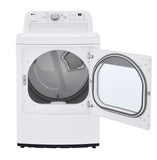 LG 7.3-cu ft Vented Electric Dryer (White) ENERGY STAR