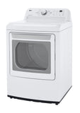 LG 7.3-cu ft Vented Electric Dryer (White) ENERGY STAR