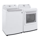 LG 7.3-cu ft Vented Electric Dryer (White) ENERGY STAR
