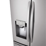LG 27.7-cu ft Smart French Door Refrigerator with Ice Maker, Water and Ice Dispenser (Fingerprint Resistant) ENERGY STAR