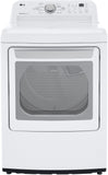 LG 7.3-cu ft Vented Electric Dryer (White) ENERGY STAR