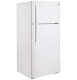 GE 16.6-cu ft Top-Freezer Refrigerator (White)