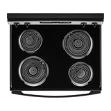 Amana 30-in 4 Burners 4.8-cu ft Freestanding Electric Range (Stainless Steel)