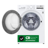 LG 4.5-cu ft High Efficiency Stackable Front-Load Washer (White) ENERGY STAR