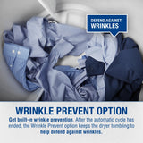 Maytag Wrinkle Prevent 7-cu ft Vented Electric Dryer (White)