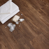 Pergo DuraCraft Marsala Oak Brown 22-mil x 9-1/2-in W x 47-in L Waterproof Interlocking Luxury Vinyl Plank Flooring (18.78-sq ft/ Carton)