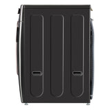 LG TurboWash 360 4.5-cu ft High Efficiency Stackable Steam Cycle Smart Front-Load Washer (Black Steel) ENERGY STAR