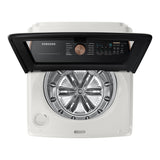 Samsung 5.5-cu ft High Efficiency Impeller Smart Top-Load Washer (Ivory) ENERGY STAR
