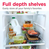 Frigidaire Gallery 22.3-cu ft Counter-depth Side-by-Side Refrigerator with Ice Maker, Water and Ice Dispenser (Fingerprint Resistant Stainless Steel) ENERGY STAR