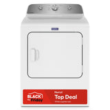 Maytag Wrinkle Prevent 7-cu ft Vented Electric Dryer (White)