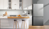 Hisense 17.2-cu ft Counter-depth Bottom-Freezer Refrigerator (Fingerprint Resistant Stainless Steel) ENERGY STAR
