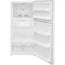 Frigidaire 18.3-cu ft Standard-Depth 30-in Wide Top-Freezer Refrigerator ( White ) Garage Ready