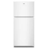 Whirlpool 19.3-cu ft Standard-Depth 30-in Wide Top-Freezer Refrigerator ( White ) Garage Ready ENERGY