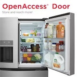 Frigidaire Standard-Depth 26.3-cu ft 4 -Door 36-in Wide French Door Refrigerator with Ice Maker with Water