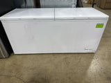 79.1 in. 21.0 cu. ft. Manual Defrost Chest Freezer in White