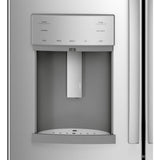 GE Profile 22.1 cu. ft. French Door Refrigerator with Hands-Free Autofill in Stainless Steel, Counter Depth